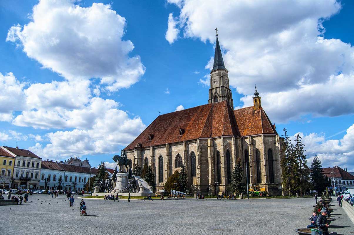 The historical Cluj-Napoca